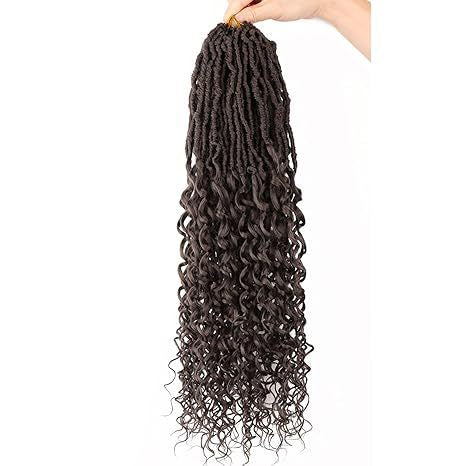 14-301 Inch Synthetic Dreadlock Crochet Wig DEEPNULocscrochethair Scattered Tail Celebrity Fashion