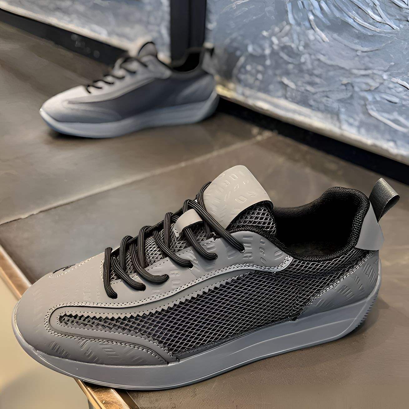 New Breathable Mesh Casual Shoes Men's Forrest Gump Shoes Sports Shoes Four Seasons Versatile Student Men's Shoes German Training Shoes