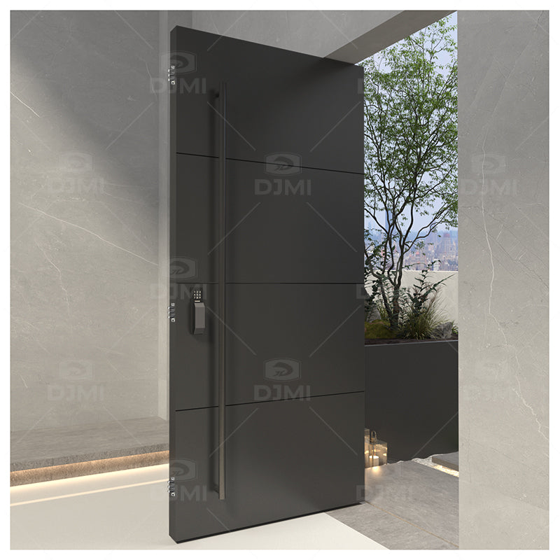 Factory Directly Supply Hot Residential Security Pivot Door Steel Entrance Eecurity Door