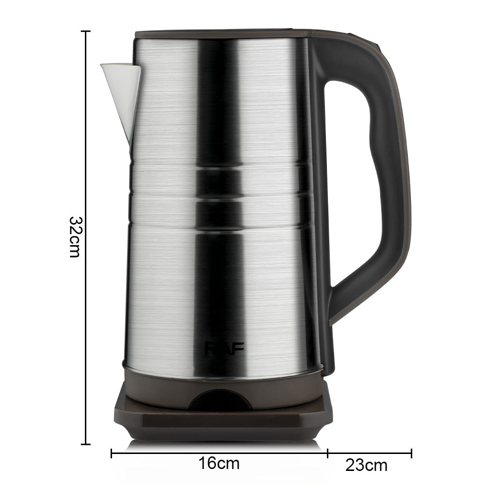 RAF European Standard Stainless Steel3.5L Electric Kettle Automatic Large Capacity Multi-Functional Kettle Overheat Protection