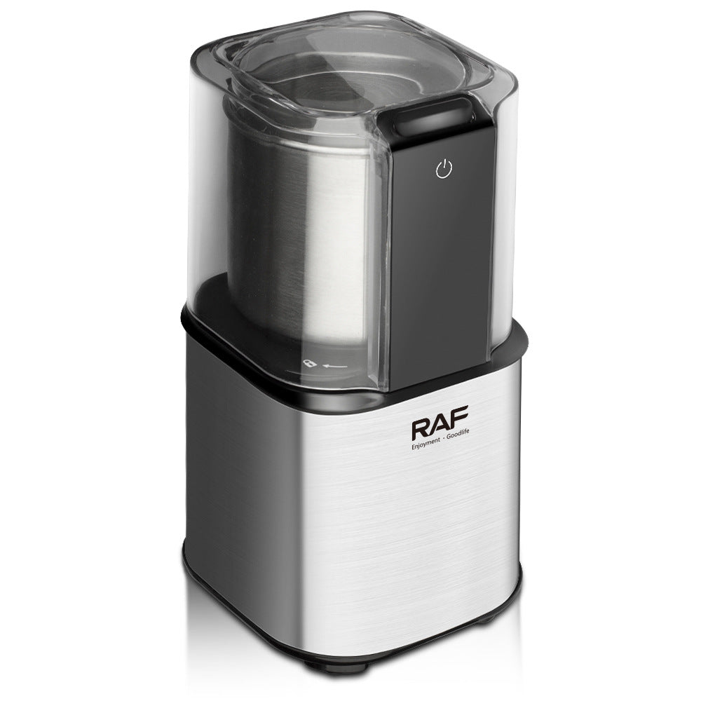 RAF Home Use Lightweight Grinding Cup Electric Coffee Grinder 2-in-1 Portable Coffee Bean Grinder R.7130