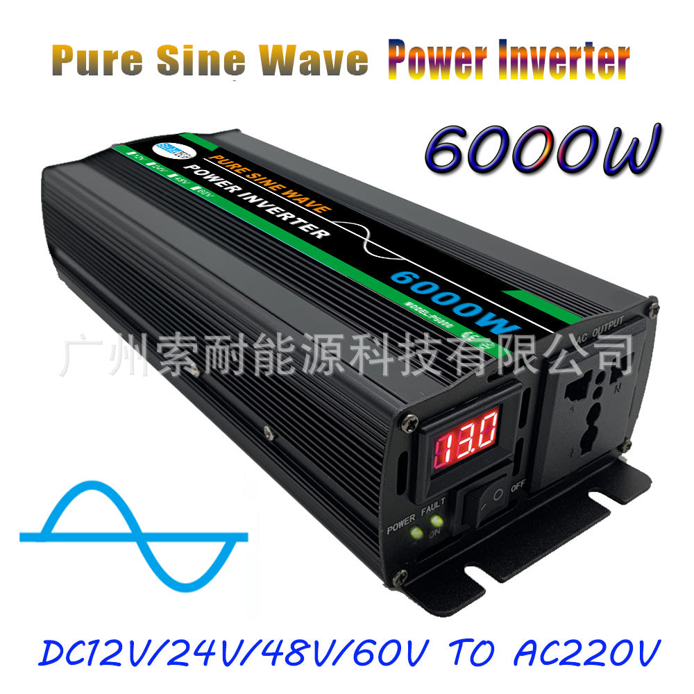 Automotive Pure Sine Wave Inverter1000W Outdoor Adapter Converter12V24V48V60V Turn110V220V