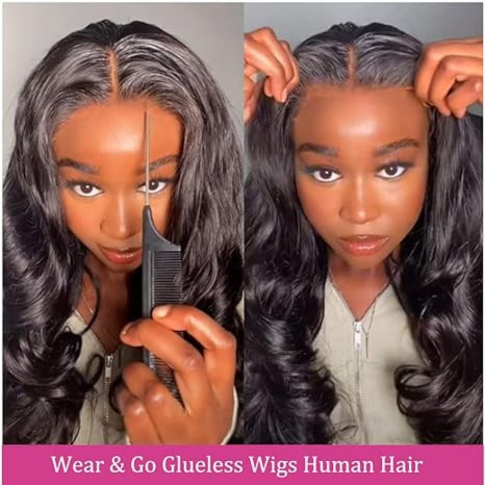 European and American Style Black Big Wave Long Hair Wig for Women, Amazon Available, Front Lace Mesh Synthetic Wig, European and American Style