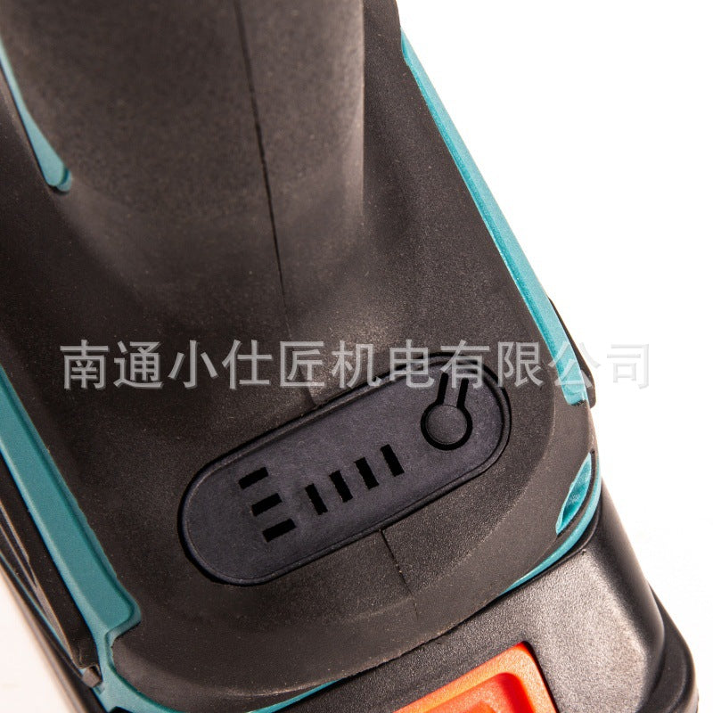 Cross-Border Foreign Trade Dropshipping Cordless Lithium Battery Angle Grinder High-Power Industrial Grade Cutting Grinding Angle Grinder for Home Use