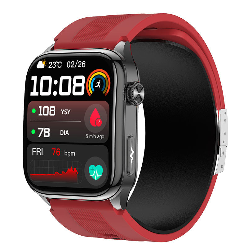 s101Smart Watch Air Pump Air Bag Blood Pressure Measurement ecg ECG NFC Bluetooth Call Blood Sugar Health Smart Watch