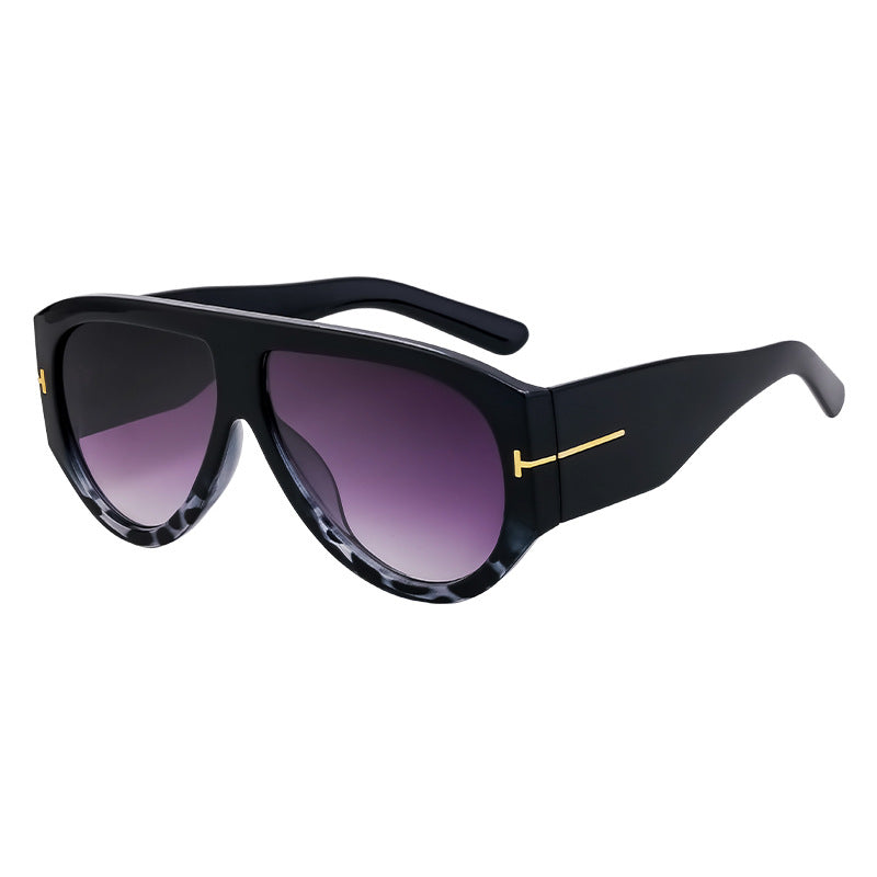 Large Frame Toad Sunglasses for Women Trendy European and American New Fashion Full Frame Sunglasses UV Protection Sun Glasses sunglasses