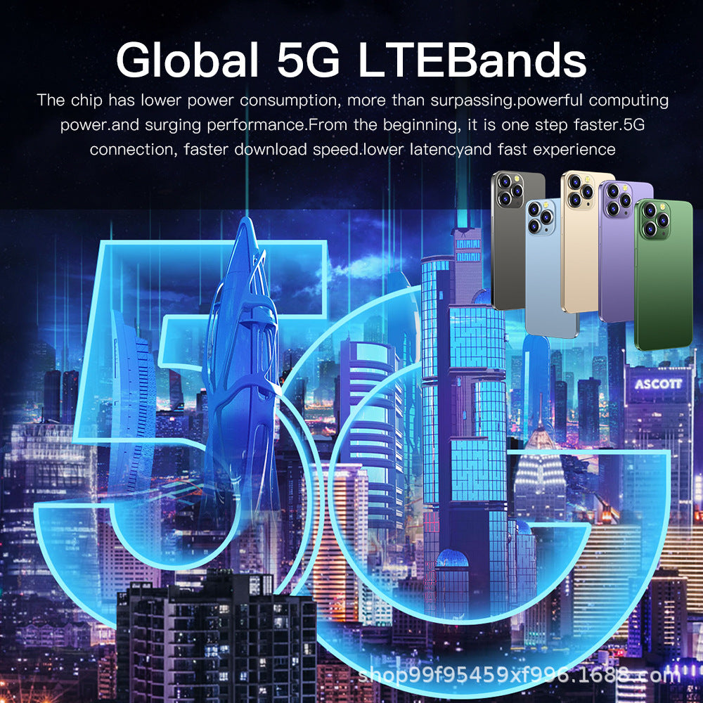 Xidian New Model Exclusive Supply i14promax True4G 3+64G Android6.7Large Screen Smartphone