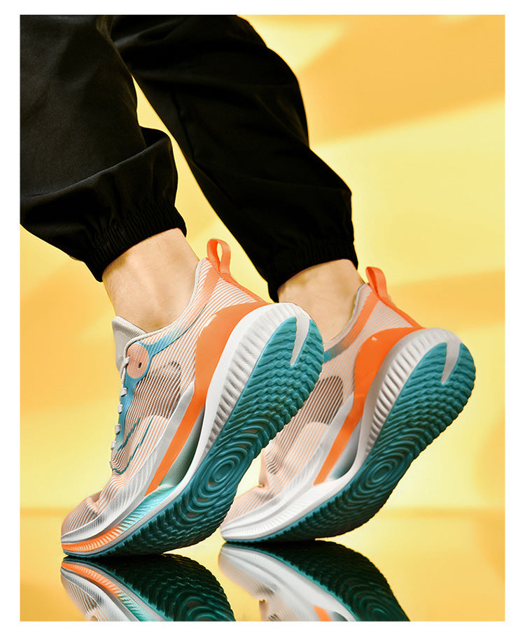 Sports Shoes2025Summer new men's shoes breathable mesh shoes soft sole lightweight running shoes shock-absorbing sports shoes