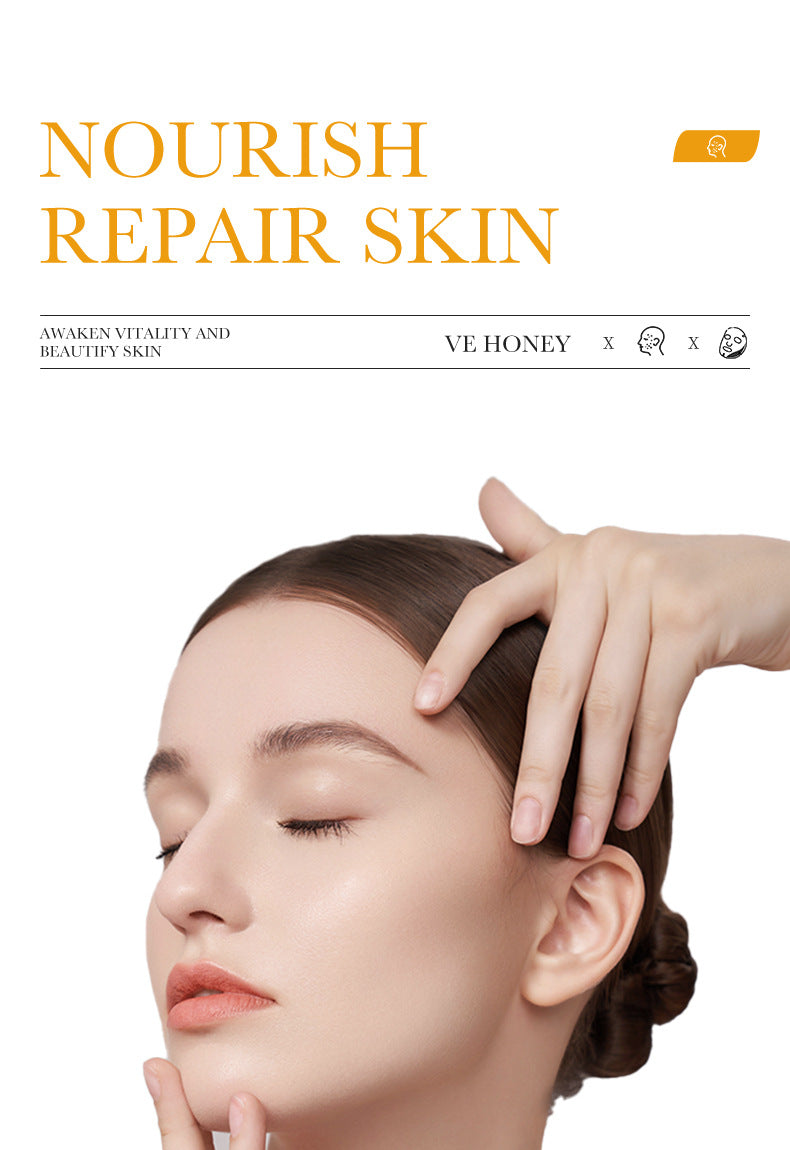 BIOAOUA Vitamin E Honey Mask Hydrating Moisturizing Repairing Brightening Mask Export  Wholesale