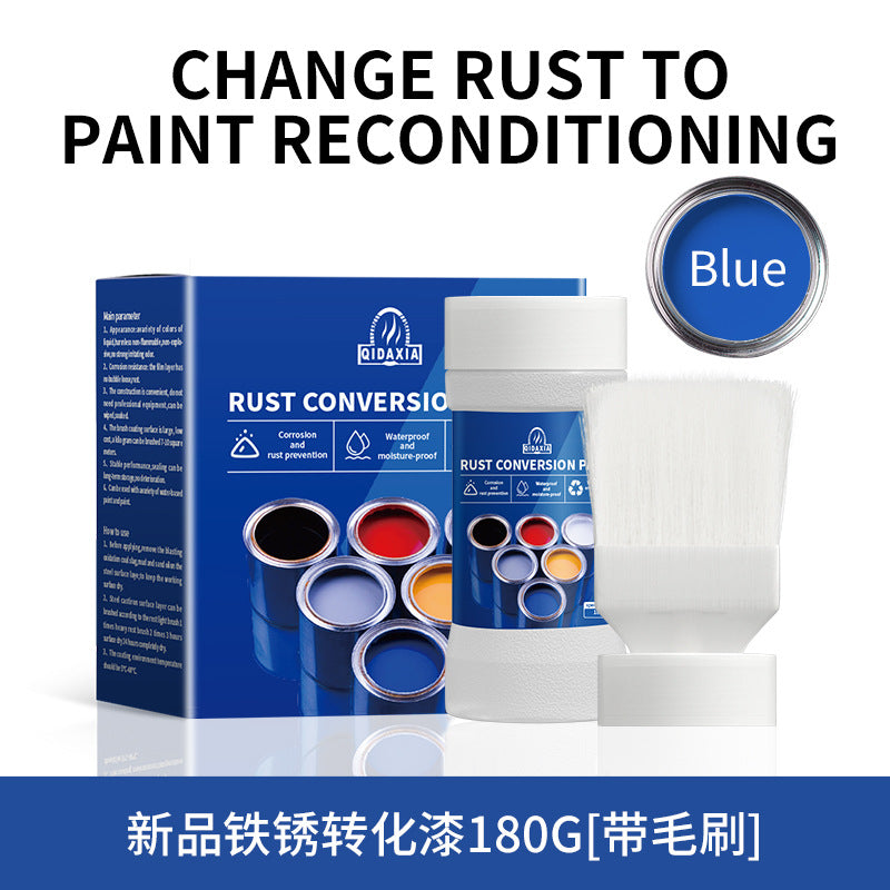 Water-based Anti-rust Paint Metal Paint Rust-free Rust Conversion Paint Color Steel Tile Renovation Rust Fixing Agent Multi-color Conversion Paint