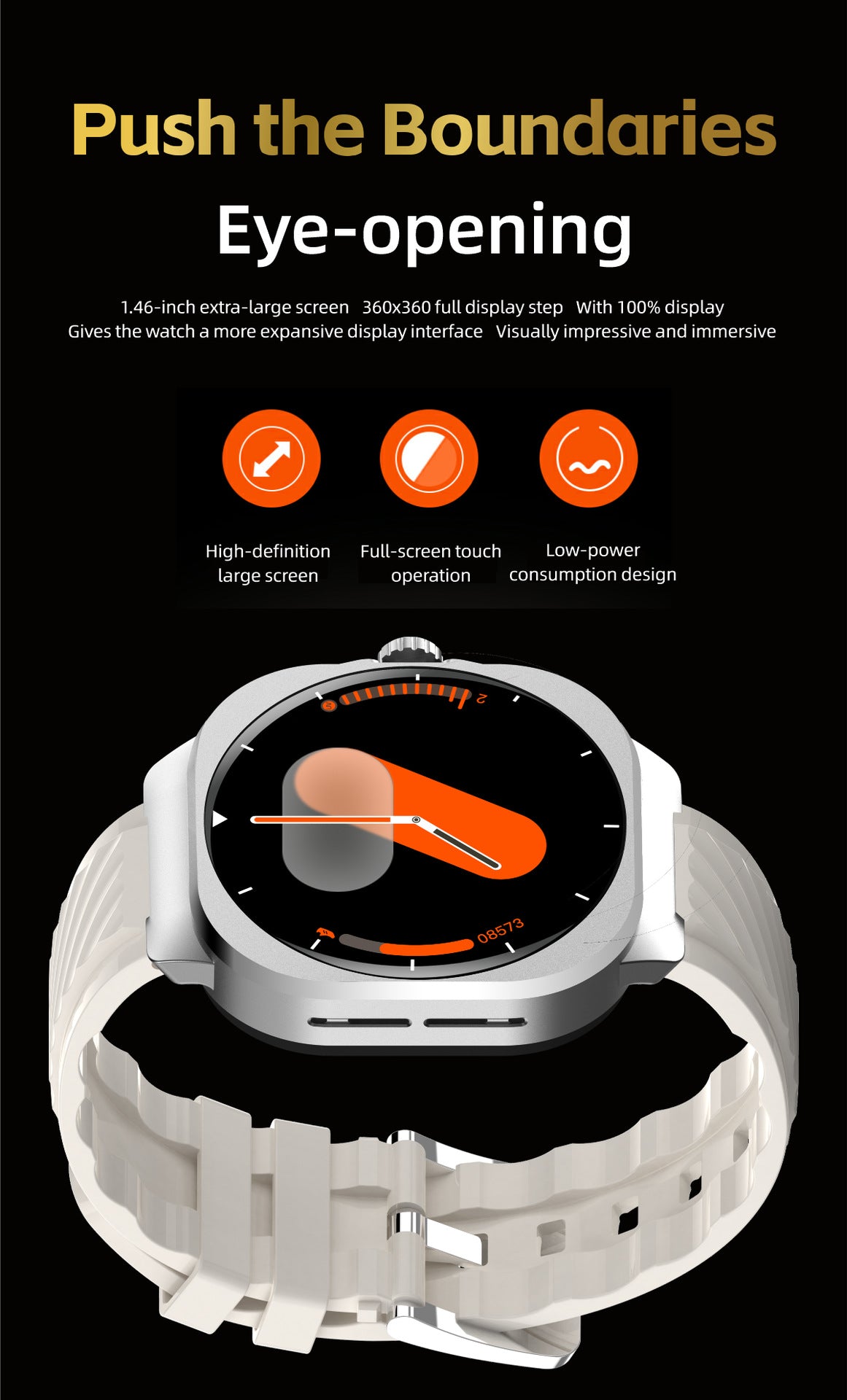 AIMB-Z19Smart Watch Bluetooth Call True Heart Rate Step Count Sleep Monitoring Hidden Earphones Sports Three-Proof