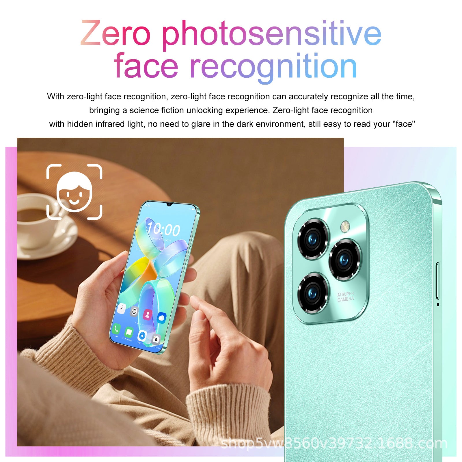 Best-selling in stock Hot40Pro All-in-One Machine16+1T Large Memory Smartphone Source Manufacturer Wholesale