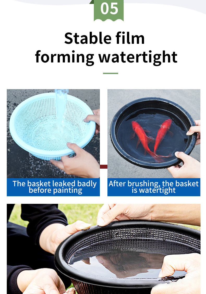 Multi-color Waterproof Leak Repair Glue Roof Waterproof Glue Coating House Leak Material Wholesale Water-based Polyurethane
