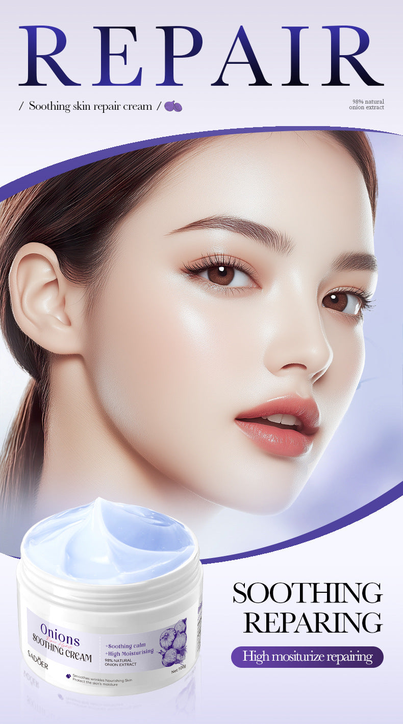 Onion Moisturizing Cream SADOER Plant Moisturizing and Rejuvenating Face Cream Cross-Border Wholesale