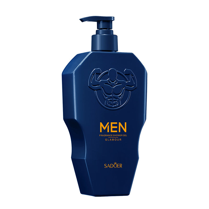 Men's Body Wash SADOER Thick Foam Cleansing Body Fragrance Shower Gel Cross-Border Wholesale