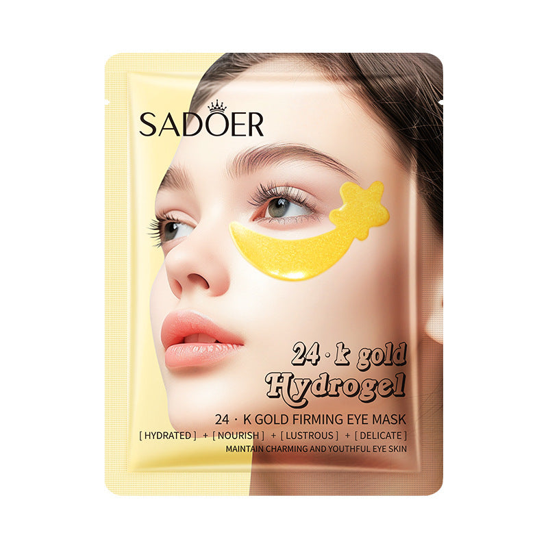 Full English Blueberry Fruit Smooth Eye Mask SADOER Moisturizing and Nourishing Eye Mask Patches  Wholesale