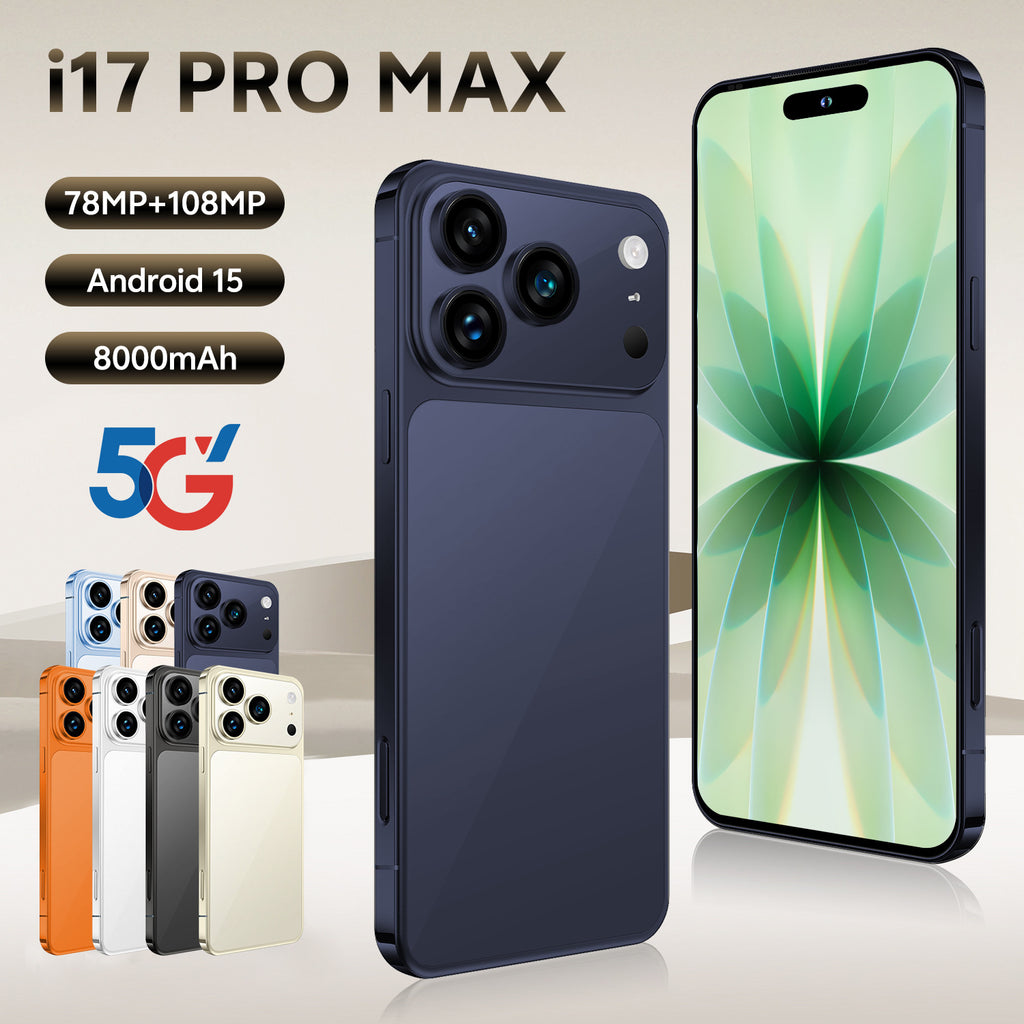 Hot selling product i17 Pro Max Android Smartphone16+1T Factory Direct Sales Mobile Phones