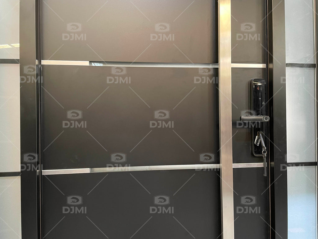 High Quality Single Exterior  Modern Entrance Front Security Door Villa Entry Steel Double MainSteel Door for House
