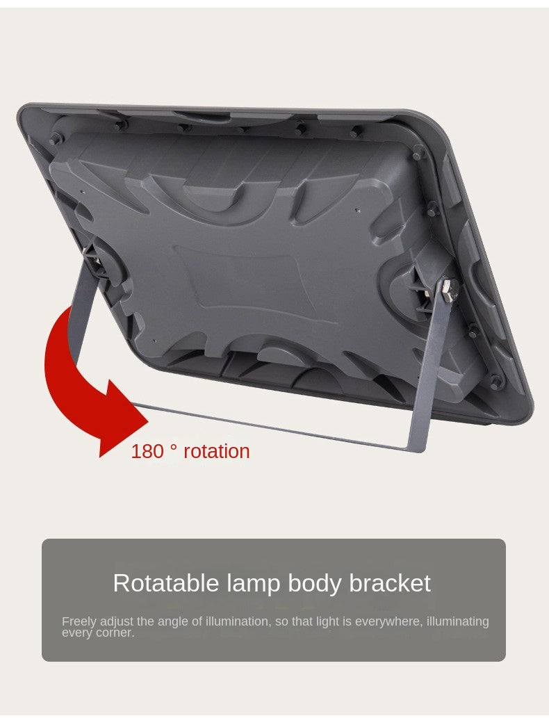 ABS Material Solar Flood Light Outdoor Super Bright Waterproof Garden Courtyard Light 1000W Indoor and Outdoor Lighting