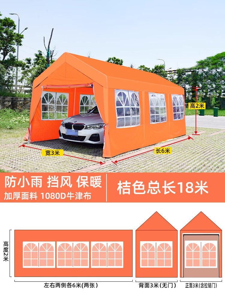 Camping Internet Celebrity Market Stall Tent Cover Thickened Windproof Rainproof Coldproof Outdoor Windproof Cloth Distribution and Dropshipping