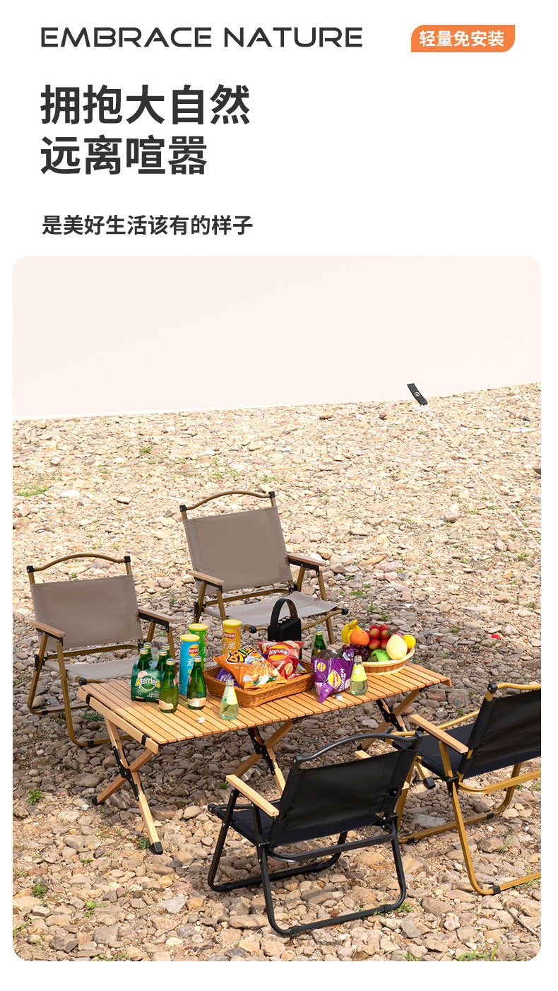 Kermit Chair Outdoor Folding Chair Camping Chair Table Fishing Leisure Stall Chair High Carbon Steel Chair
