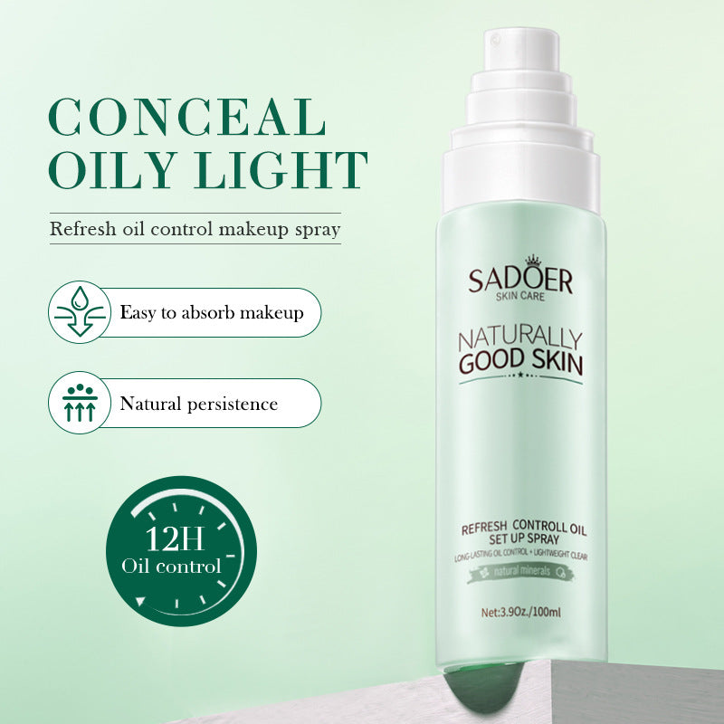 Makeup SADOER Makeup Setting Spray Clear and Refreshing Makeup Setting Moisturizing Spray Cross-Border Foreign Trade Wholesale