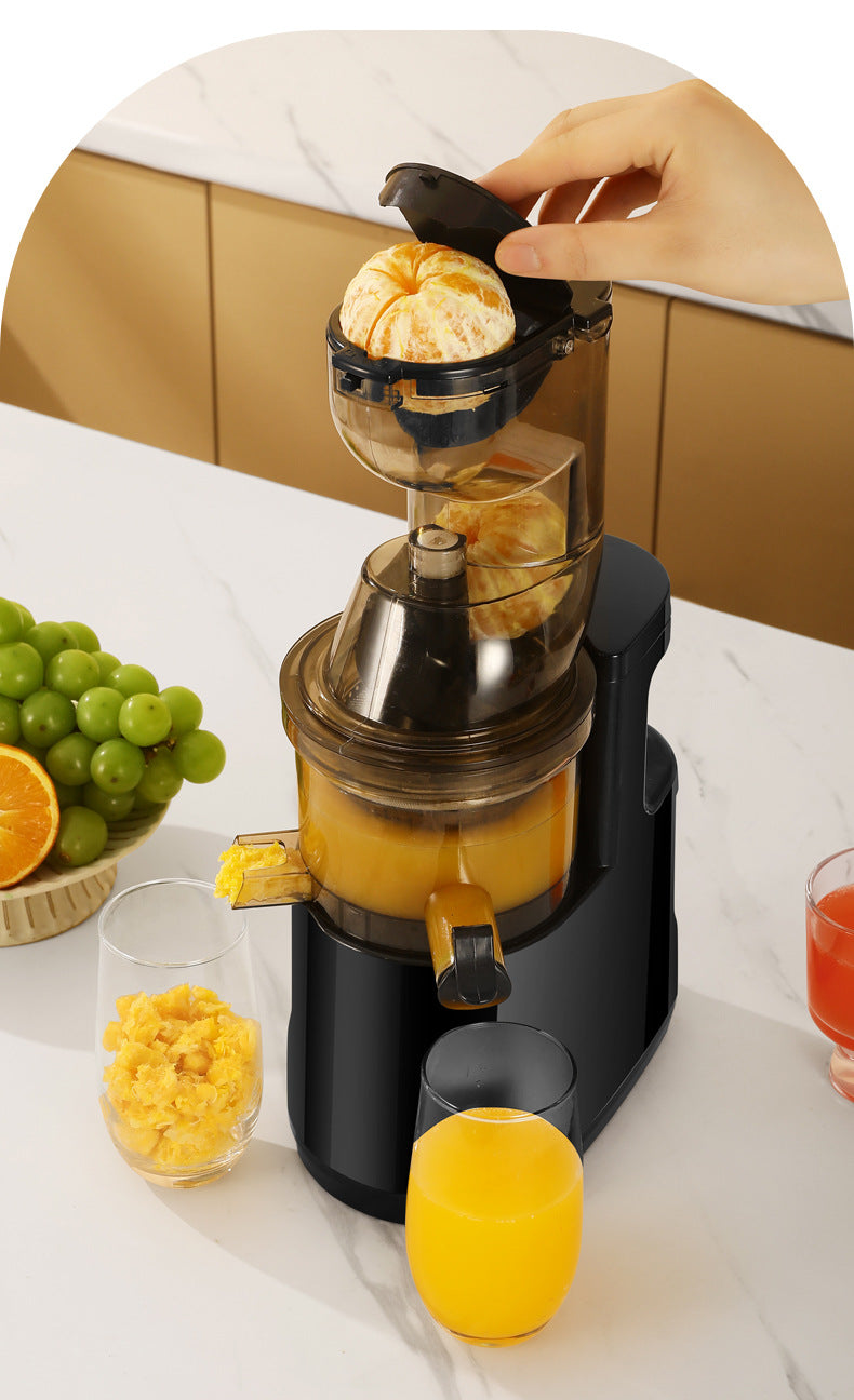 Juice and Pulp Separation Juicer for Home Use, Fully Automatic Multi-Functional Fruit and Vegetable Juicer, Small Electric Soy Milk Maker and Juice Extractor