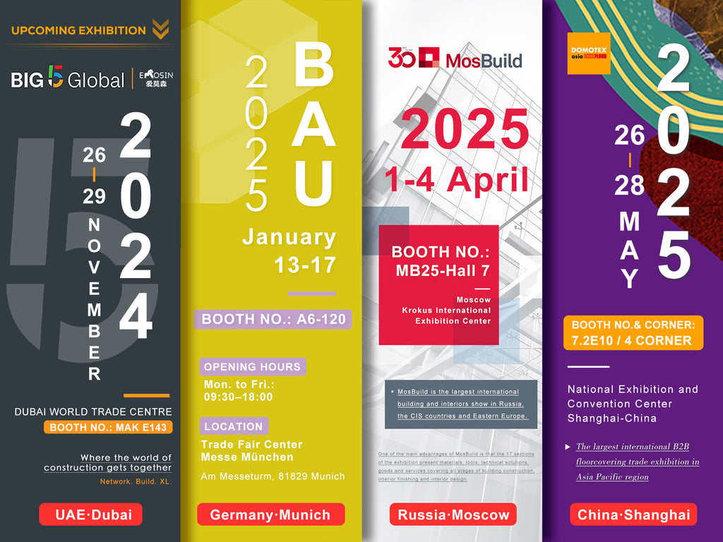 PVC Flooring Vinyl Plastic Wood Grain Spc Click Flooring