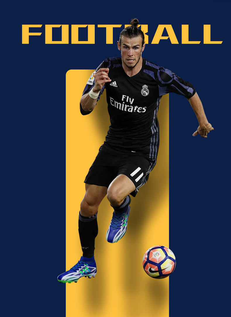 New high-top soccer shoes for men and women AG Spike TF Broken Nail Youth Student Grassland Competition Training Shoes