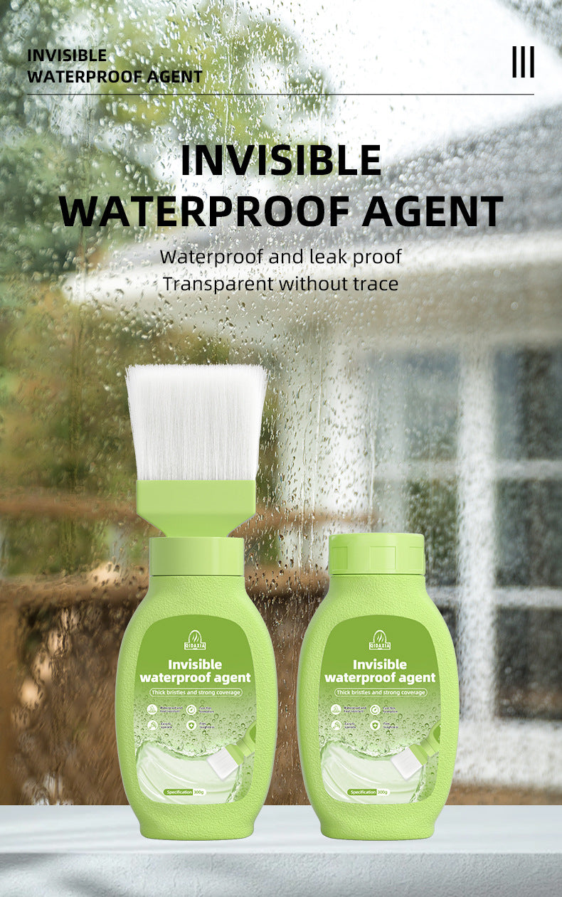 QIDAXIA Transparent Waterproof Adhesive Indoor Waterproof Adhesive Bathroom No-Drill Tile Crack Repair Waterproof Coating