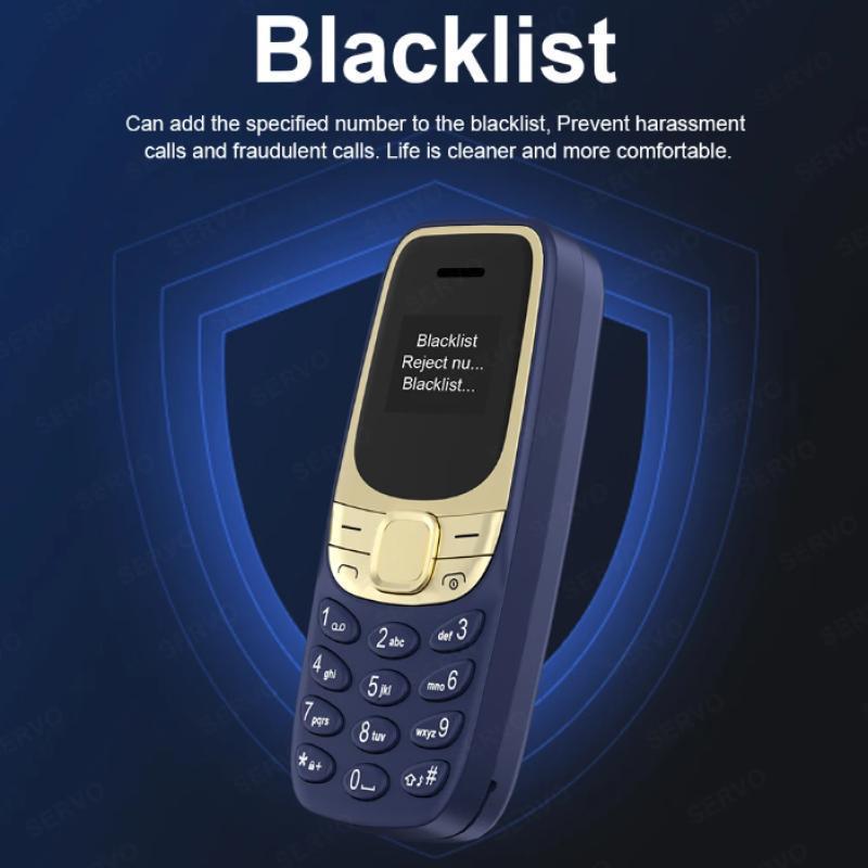 BM35Feature Phone mini Non-Smartphone Mini Button Elderly Phone Dual-SIM Backup Phone