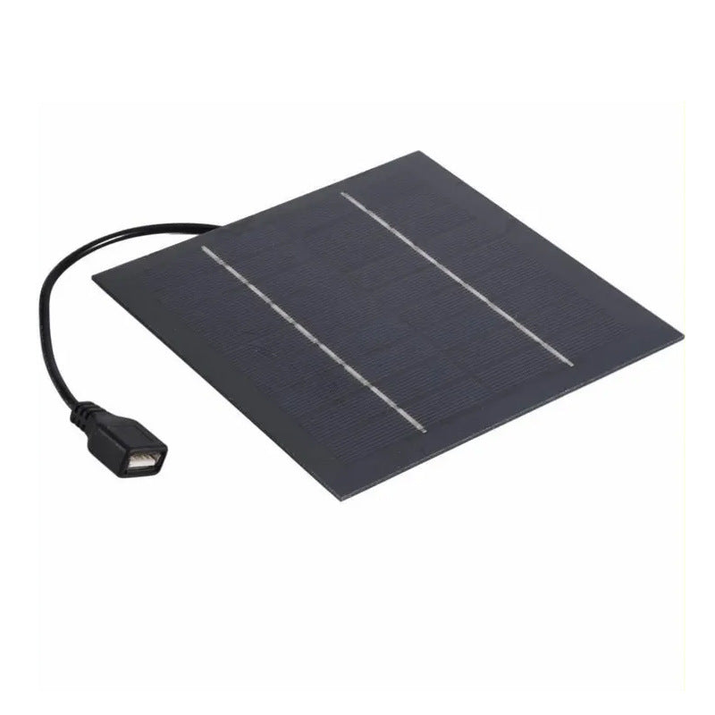 Exclusive Solar Panel Powered 4inch DC Fan Outdoor Waterproof Cooling Multi-scenario Universal 5V Adapter