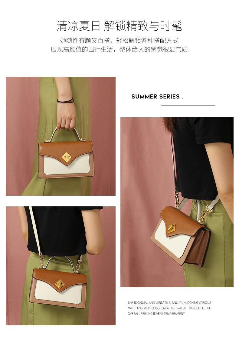 Women's Crossbody Bag2024New Versatile Large Capacity Handbag Mom Style Elegant Shoulder Bag for Daily Use