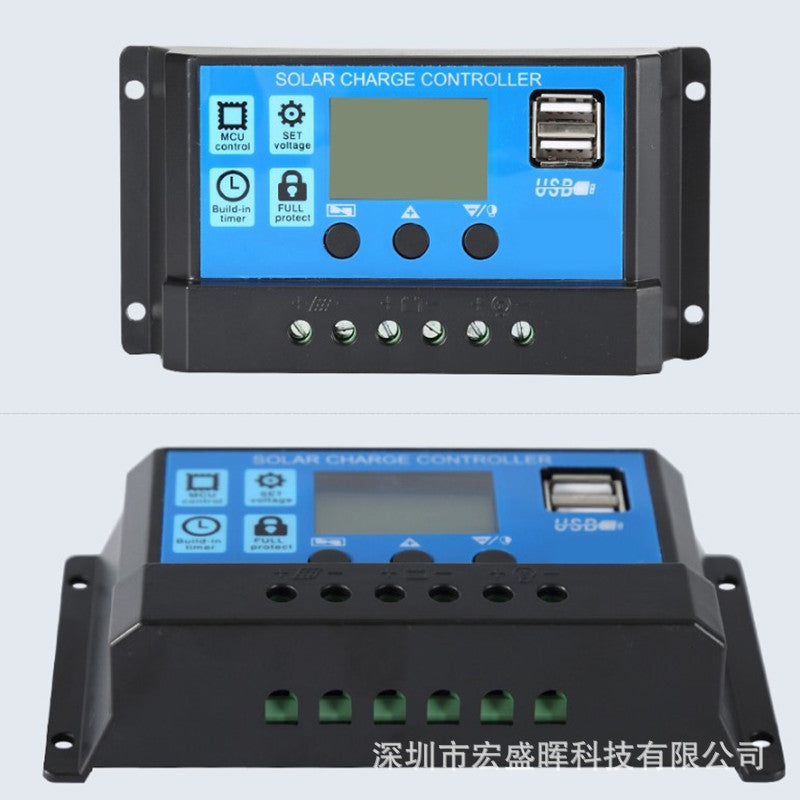 10a Controller Manufacturer Wholesale12V/24V Automatic Switching Battery Charging Solar Street Light Controller