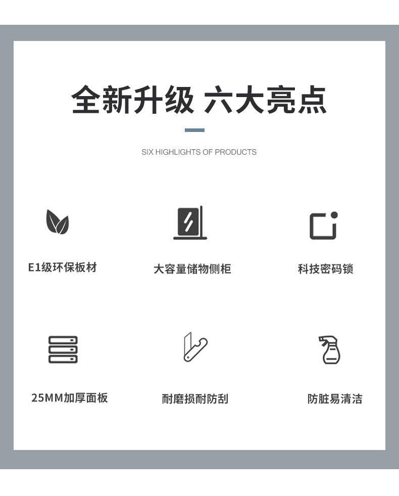 Financial Office Desk Employee Position Staff Office Desk and Chair Set Simple Modern Three-Person Company Computer Desk