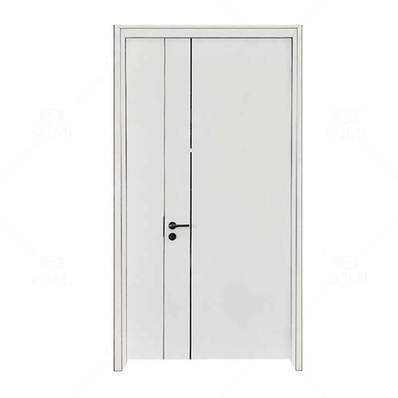 Special Offer  House Villa Room Simple Design 45mm Thick Flush Oak Solid Wooden Mdf Wood Doors Interior Room