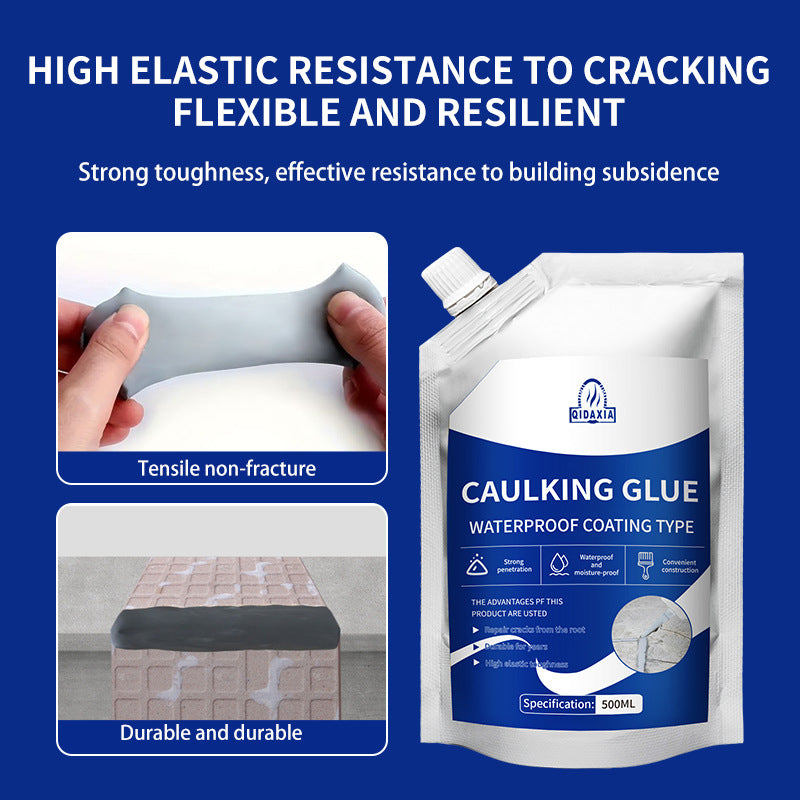 Waterproof Sealant for Roof and Floor, Crack Repair, High Elasticity, Anti-Crack, Wall Gap Sealant