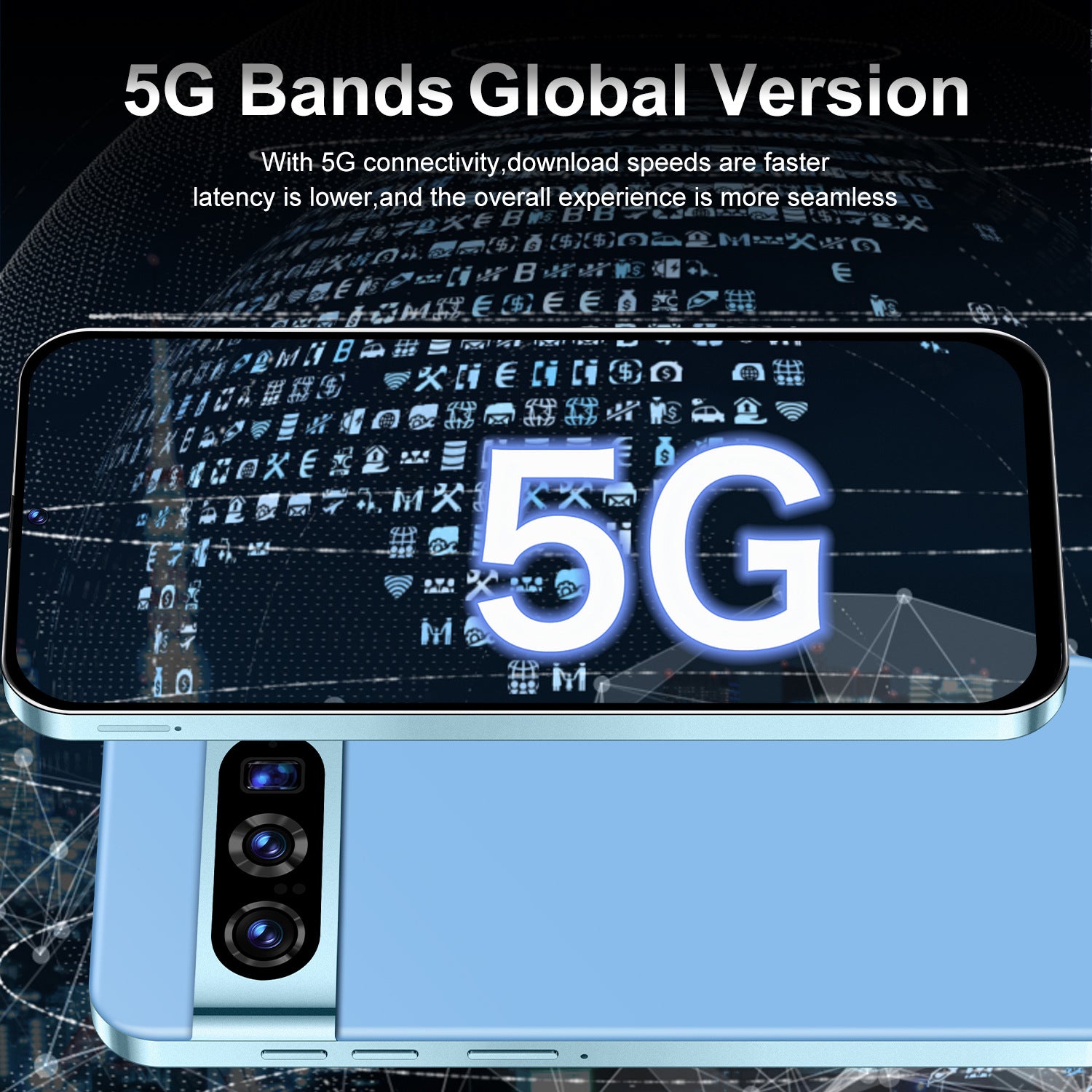 Hot-Selling Smartphones S25U Factory in stock7.3Inch16G+1T Android All-in-One Device