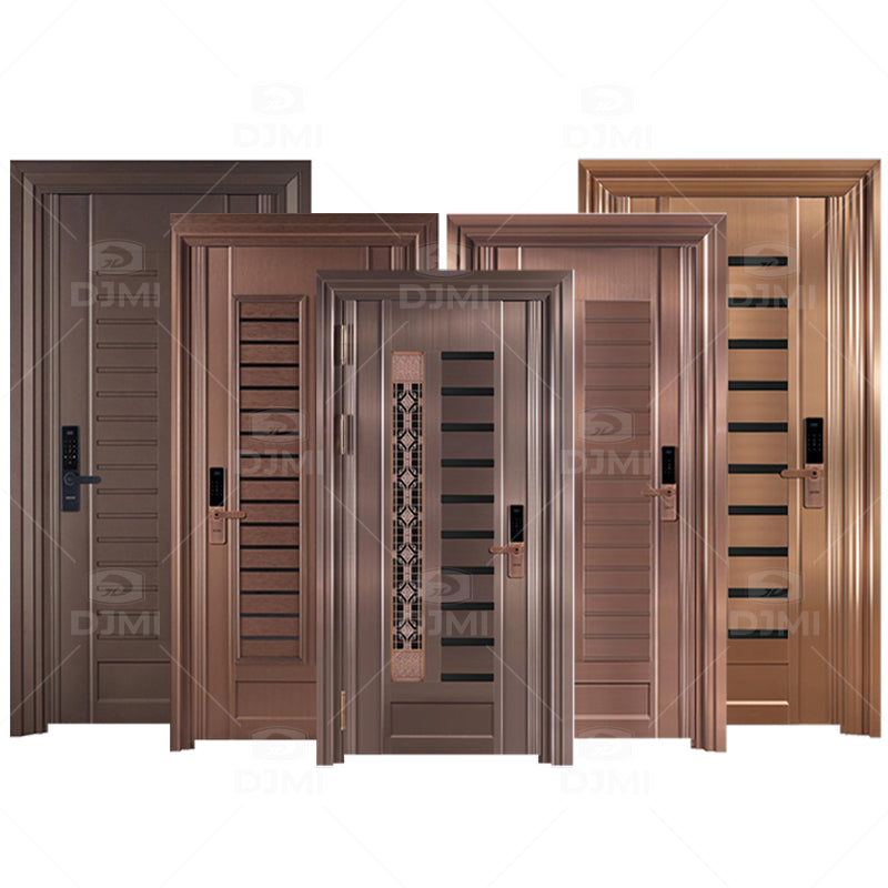 Luxury Home Exterior Security Steel Doors High Quality Steel Doors Are Mainly Used for Security Entrances