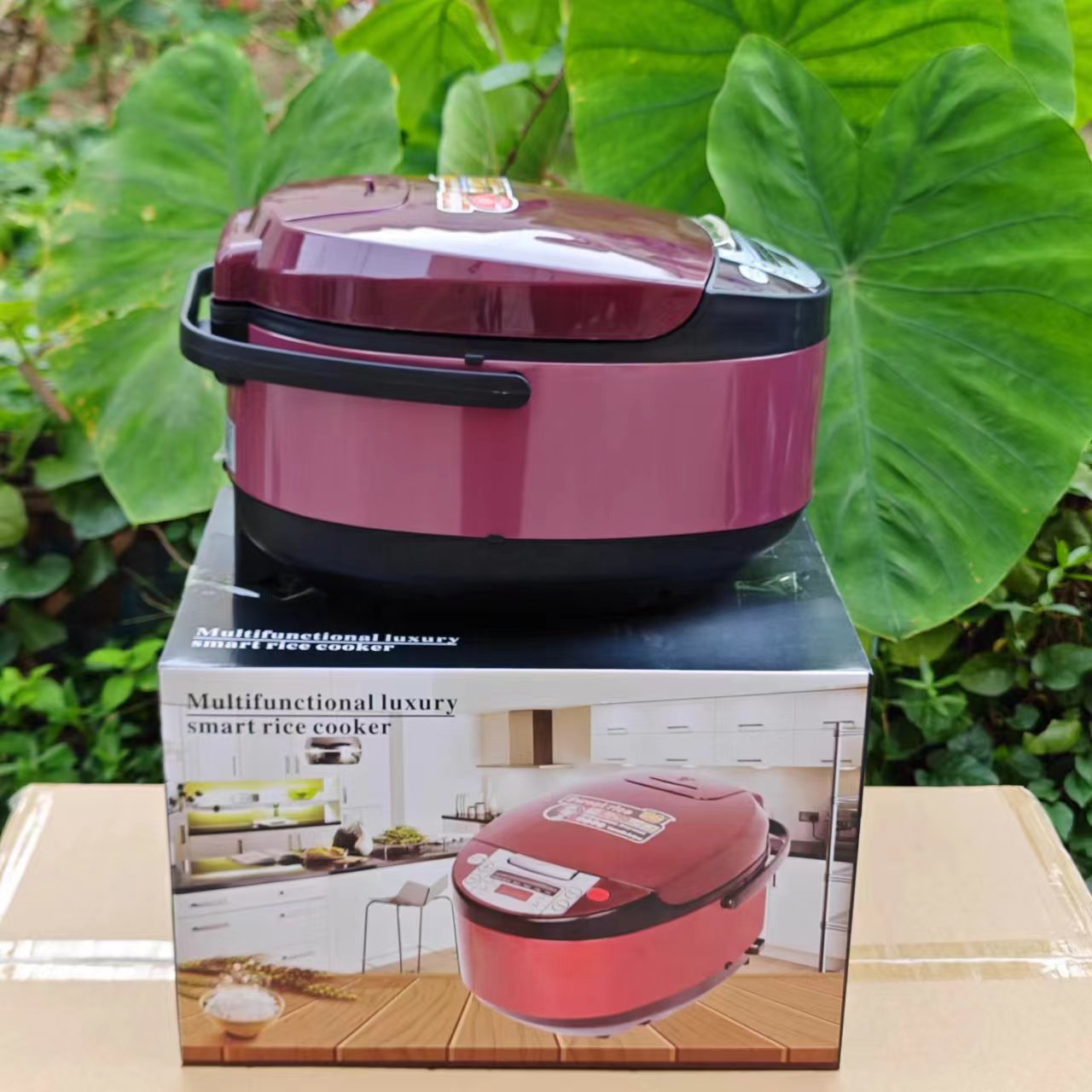 5LRicecooker English Rice Cooker5L Home Smart Reservation Factory Direct Sale Aluminum Alloy Inner Tank