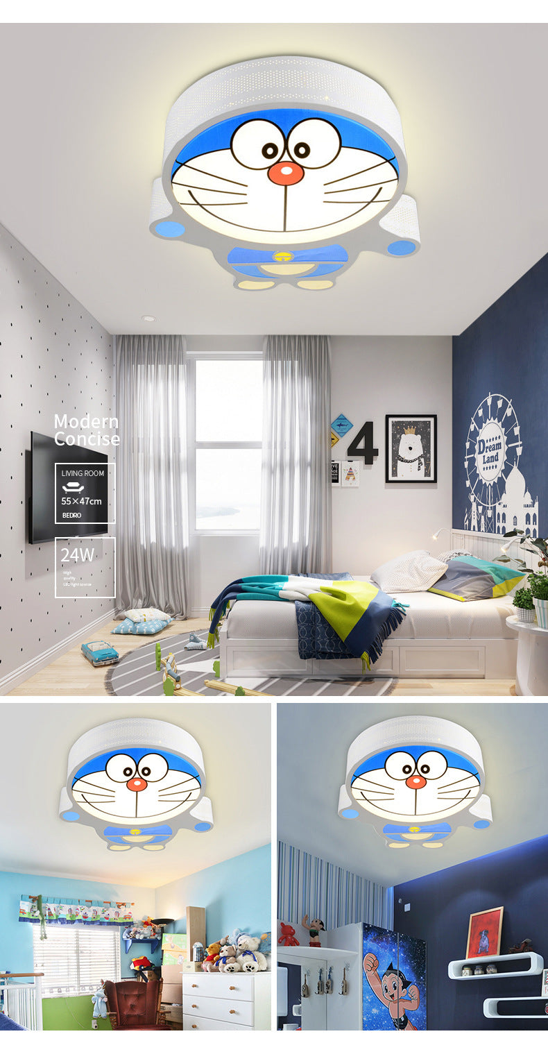 Creative Children's Lamp Bedroom lamp cartoon ceiling light modern minimalist LED Eye Protection Room Lamp Zhongshan Lighting Wholesale