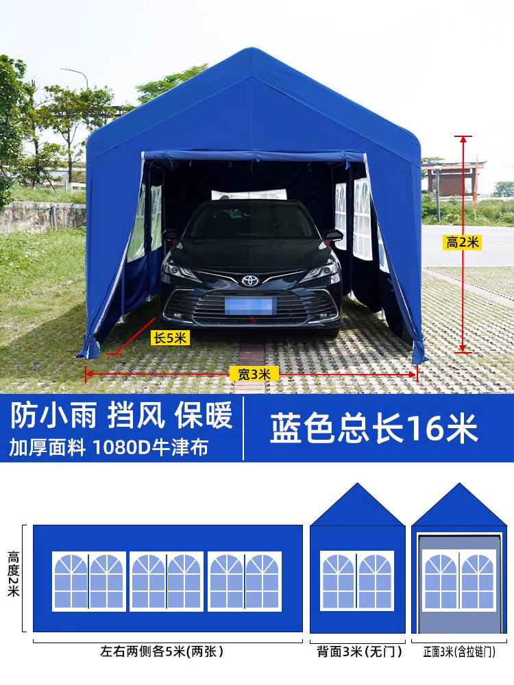 Camping Internet Celebrity Market Stall Tent Cover Thickened Windproof Rainproof Coldproof Outdoor Windproof Cloth Distribution and Dropshipping