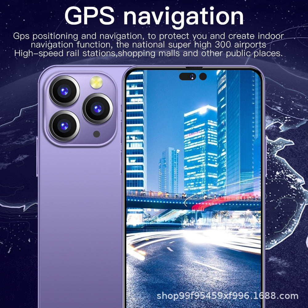 Xidian New Model Exclusive Supply i14promax True4G 3+64G Android6.7Large Screen Smartphone