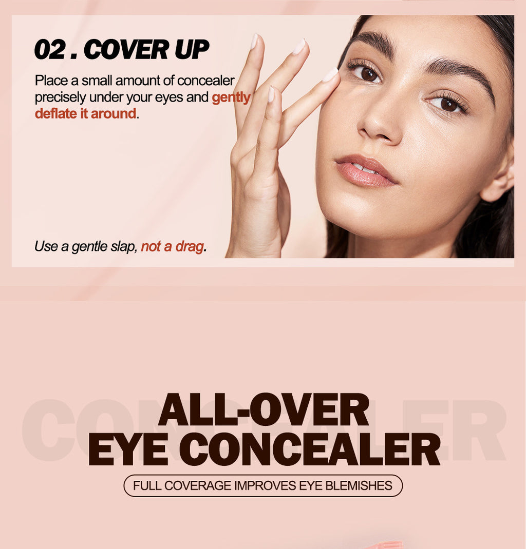 Powerful Concealer for Covering Tattoos, Dark Circles, Moisturizing, Brightening Concealer Liquid, Makeup Wholesale