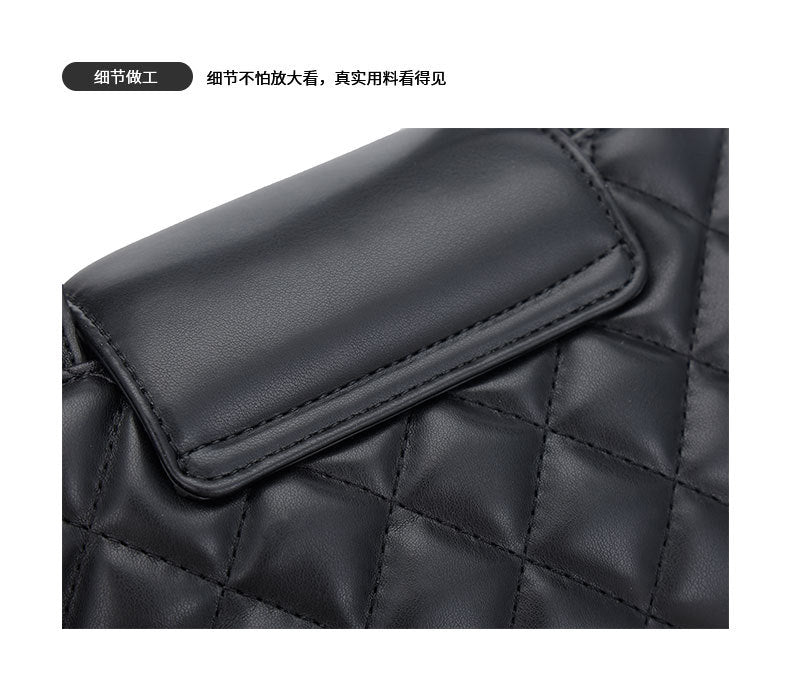 2024New Special-Interest Design Women's Handbag PU Chain Commuter Shoulder Bag Exquisite Exquisite Women's Bag