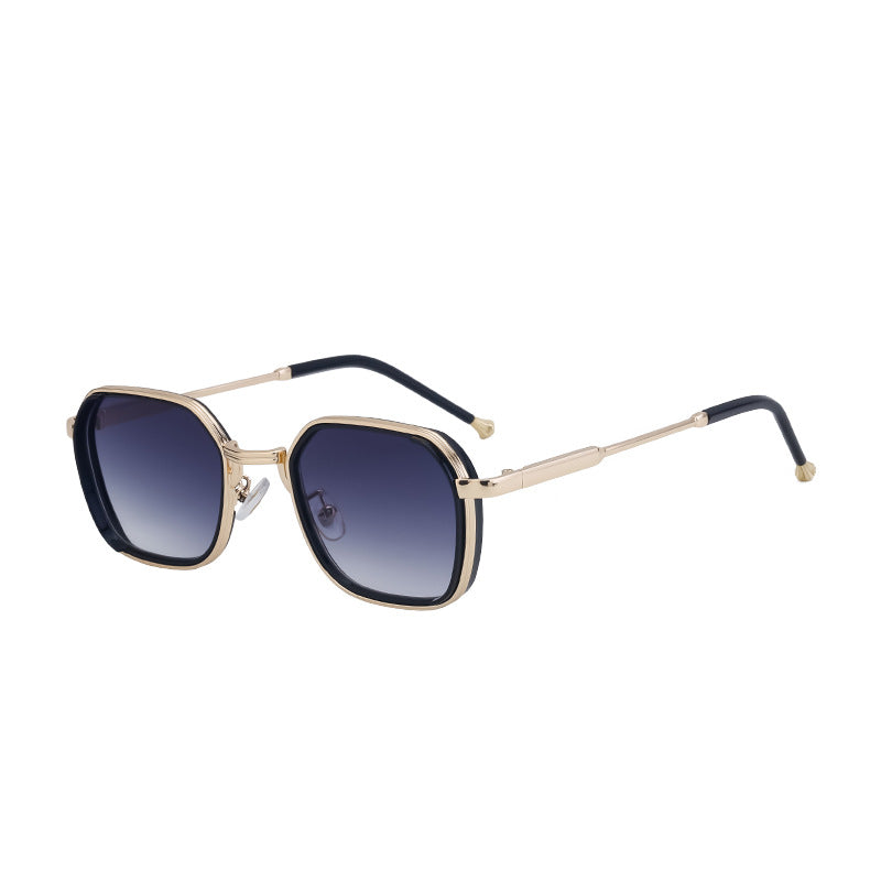 2025New European and American Fashion Square Frame Sunglasses for Men, Simple and Stylish Wholesale Sunglasses for Men sunglasses