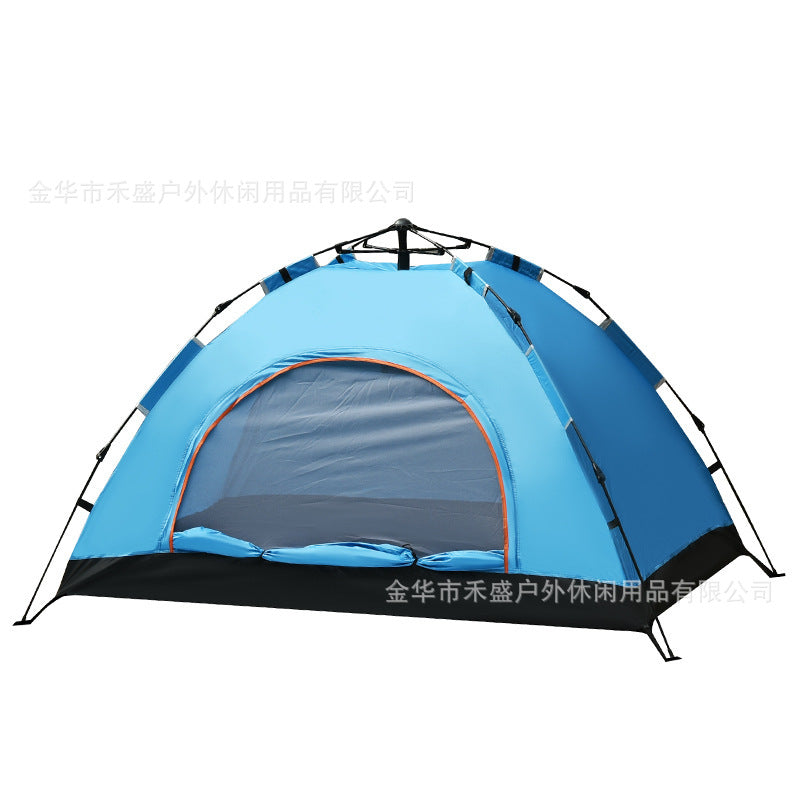 Outdoor Tent Fully Automatic Sunproof Windproof Quick Open Home Folding Waterproof Camping Picnic Tent