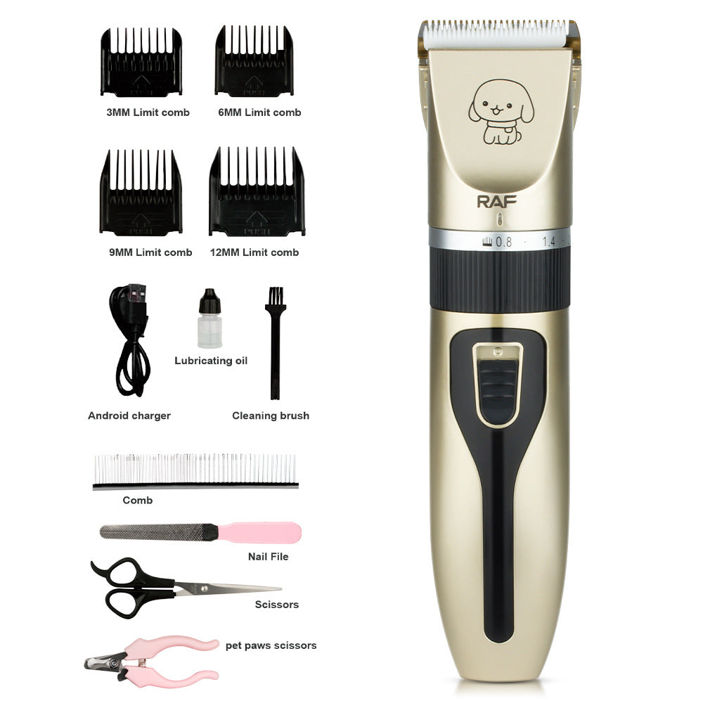 RAF European Standard Hair Clipper Electric Trimmer Haircut Tool Haircut Set