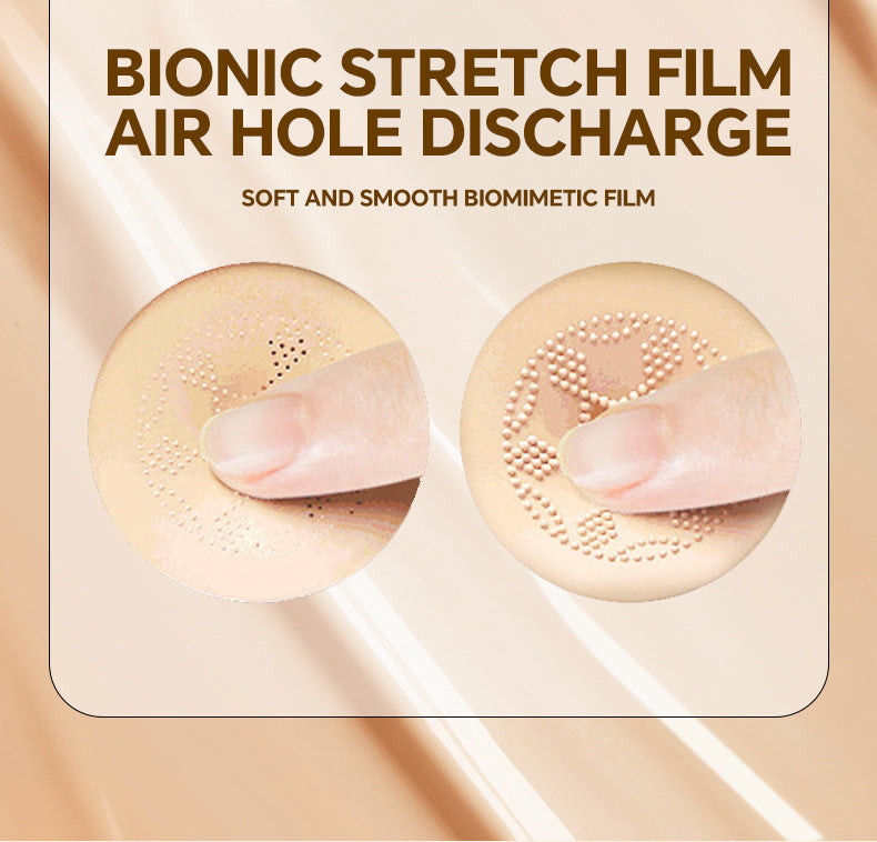 Genuine Air Cushion BB Cream Waterproof Concealer with Makeup Brush and Puff CC Cream Four-Piece Set20g*3Version