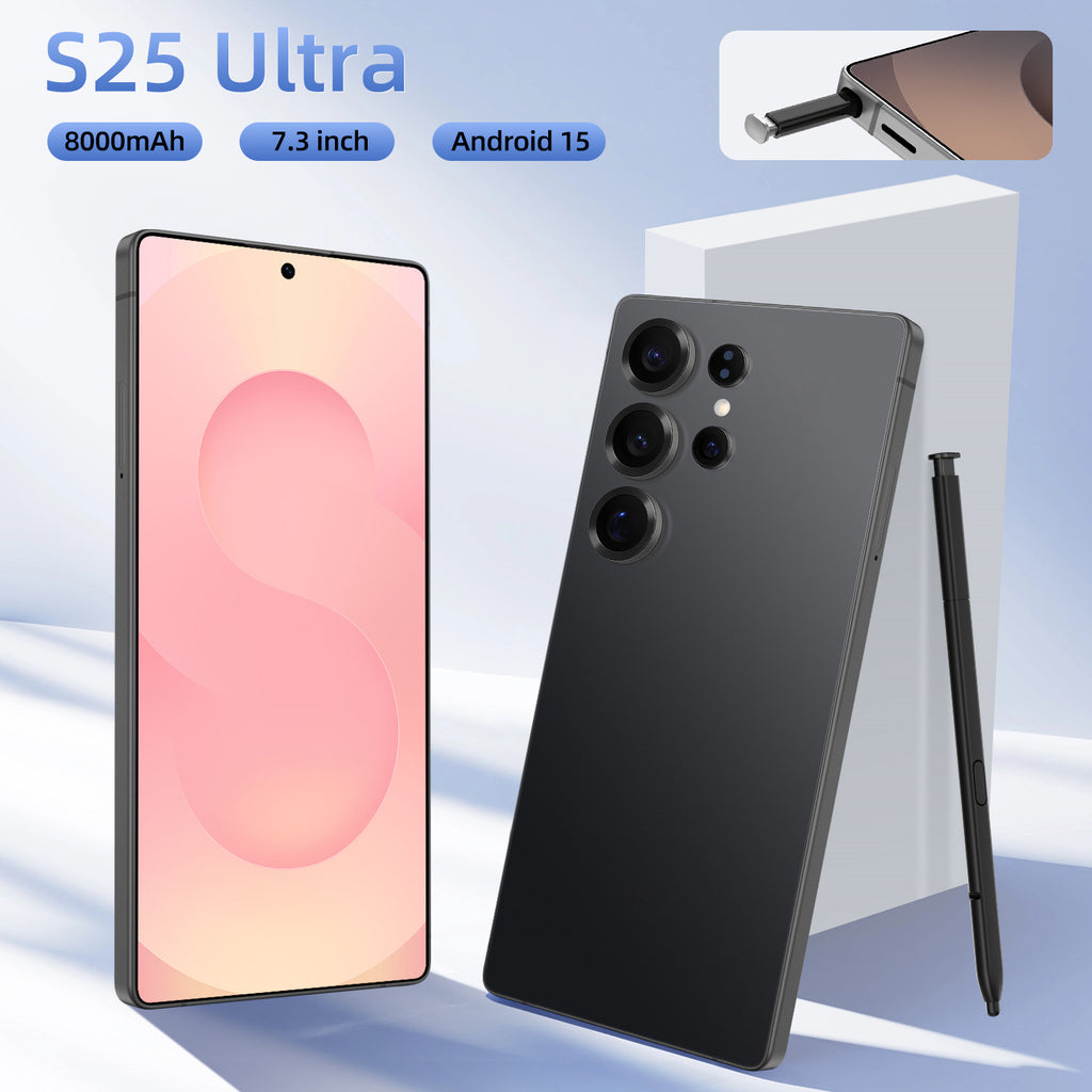 Popular S25Ultra Android7.3inch smartphone16+1T Mobile Phone Source Factory Hot Selling on AliExpress